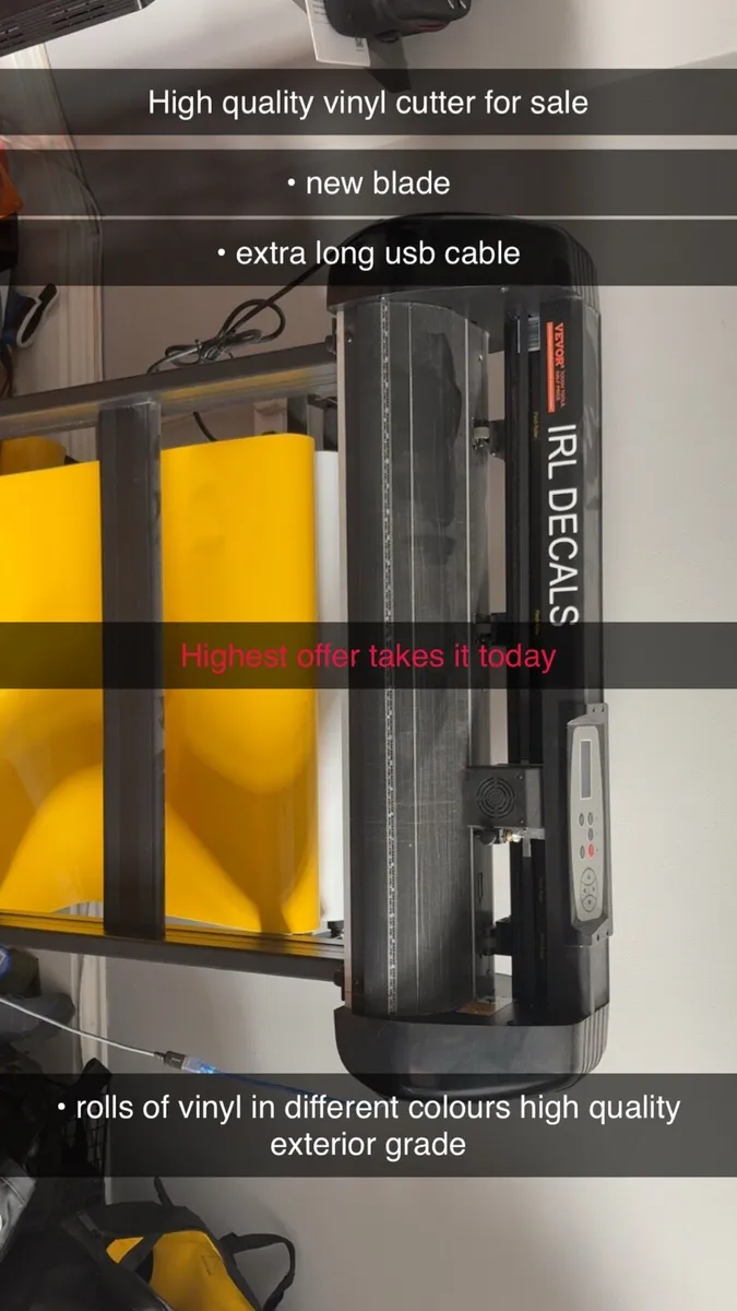 Vevor vinyl cutter