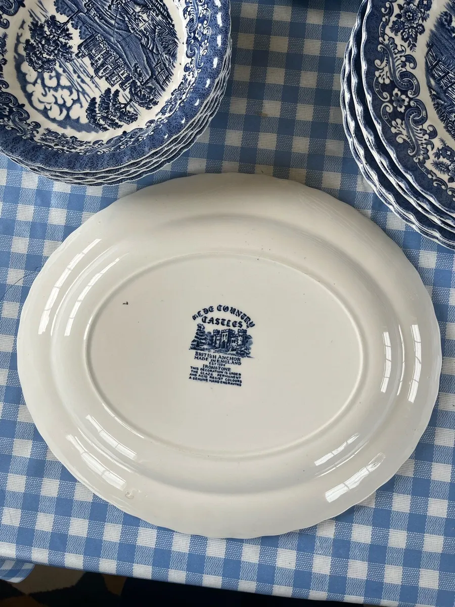 Dinner plates/bowls vintage - Image 2