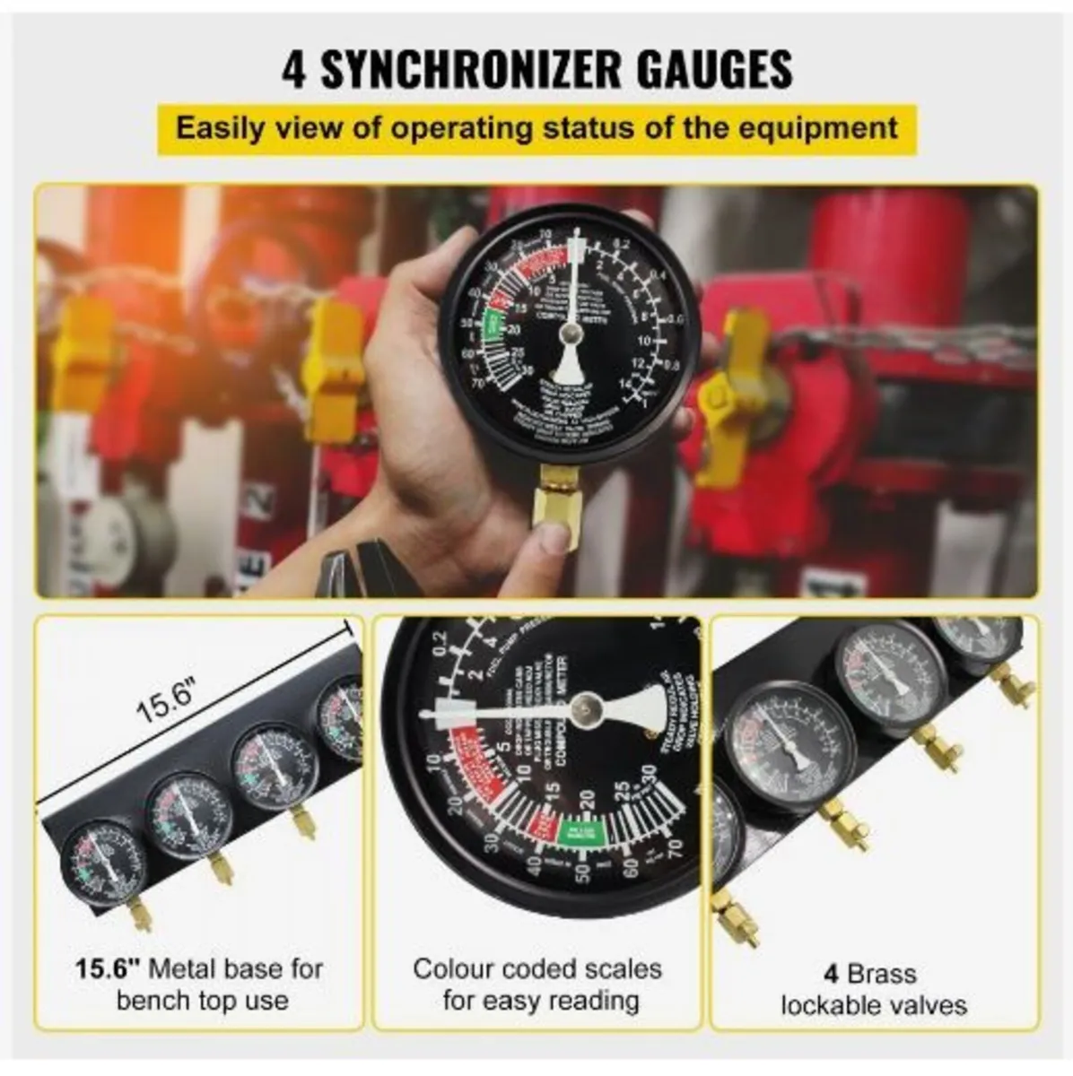 Fuel Vacuum Carburetor Synchronize Tool Kit - Image 2