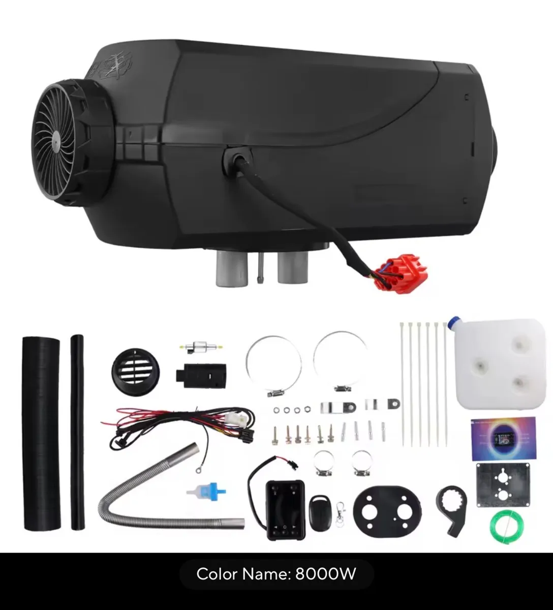 8KW 12V Low Noise Heater Diesel Air kit - Image 1