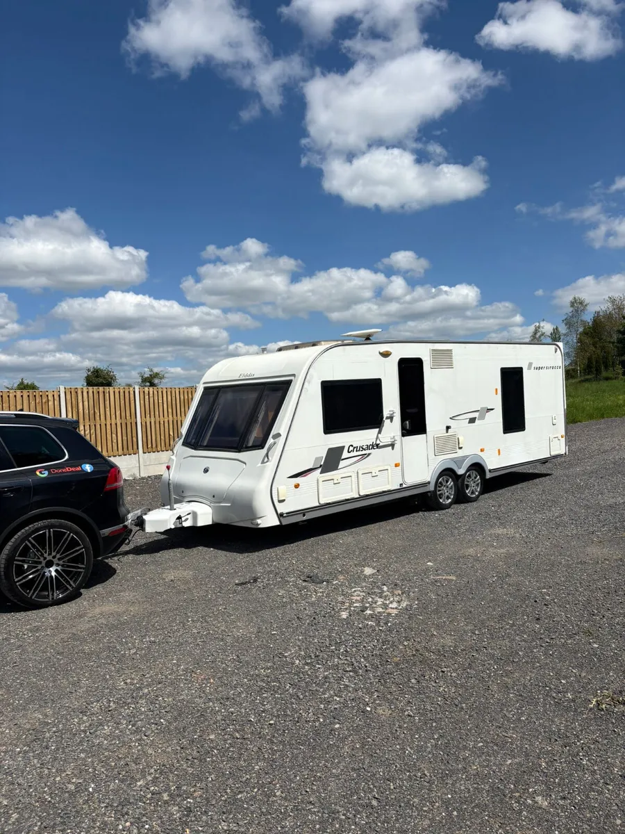 Elddis Crusader 4 Berth Fixed Bed Caravan - Image 1