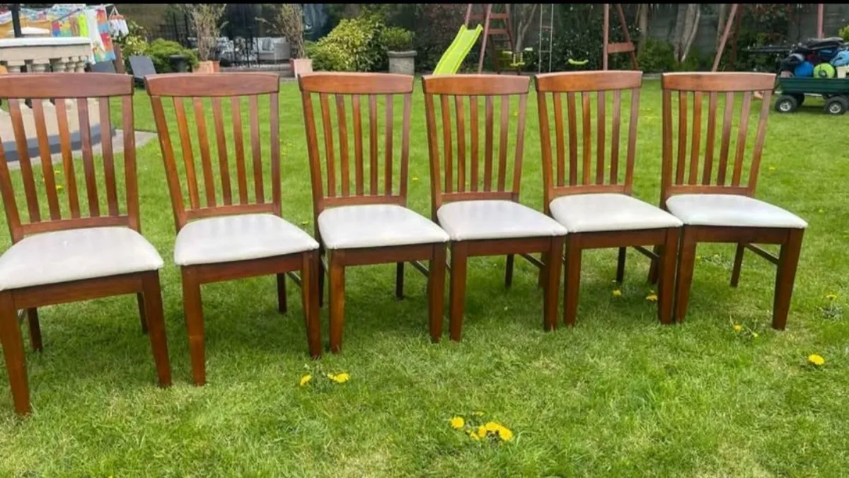 6 Dining Chairs - Image 2
