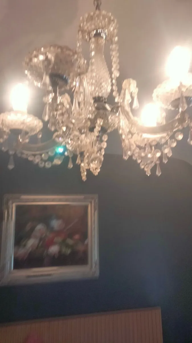 Glass Chandelier - Image 3