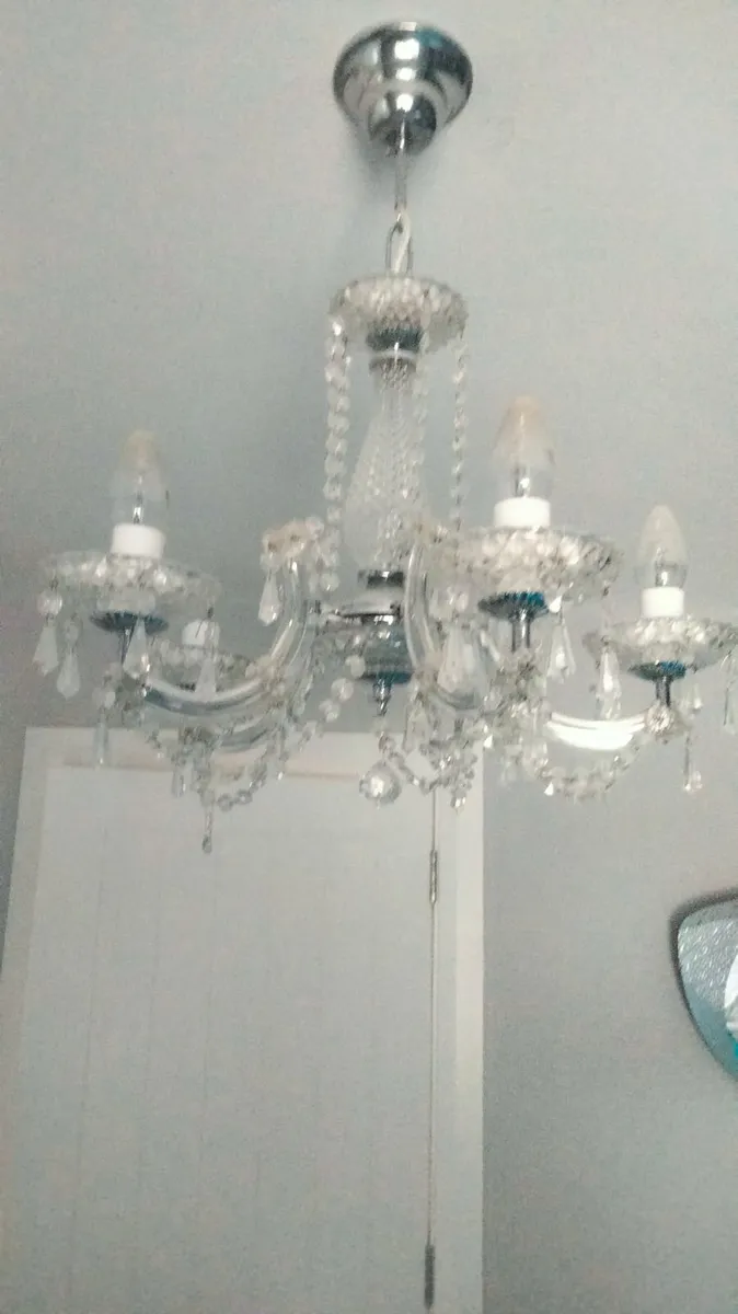 Glass Chandelier - Image 4