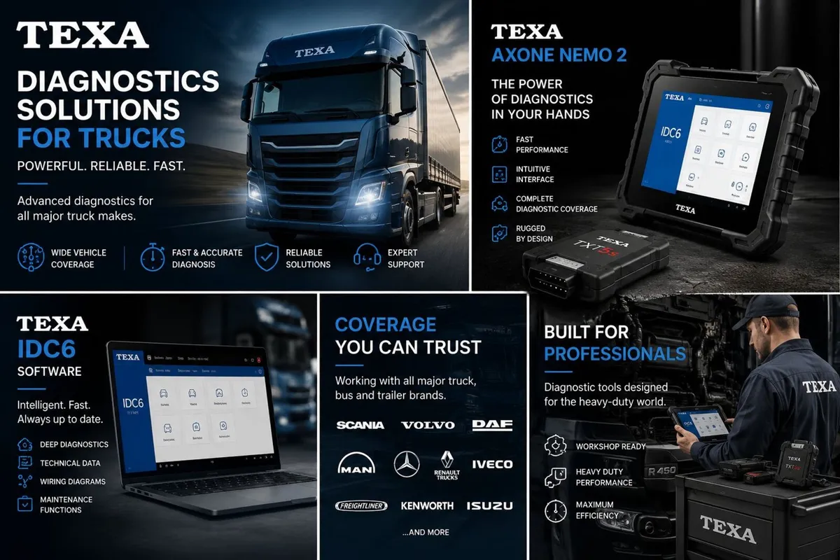 Texa Axone Voice Truck/HGV - Finance arranged - Image 1