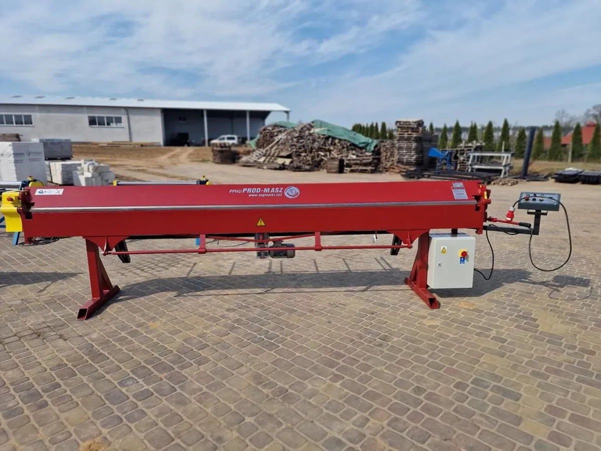 electric sheet metal folder 4m RED-4200/0.8/155* - Image 1