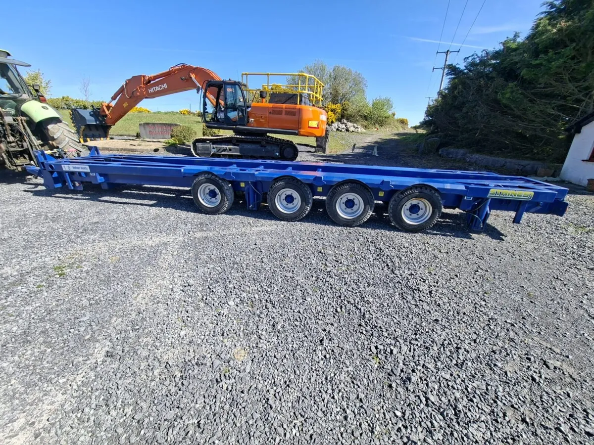 Staines 4 Axle plant trailer - Image 1