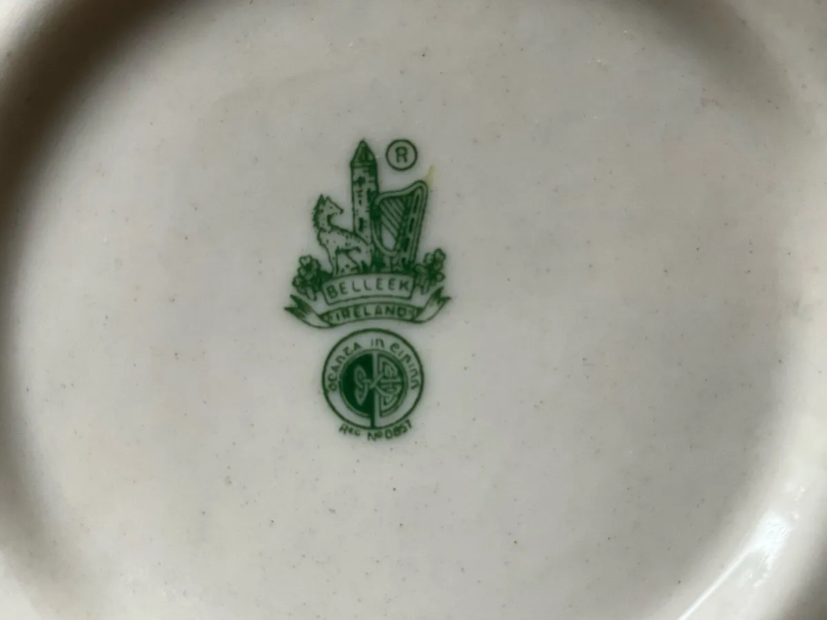 3 Vintage Belleek Pieces - Image 4