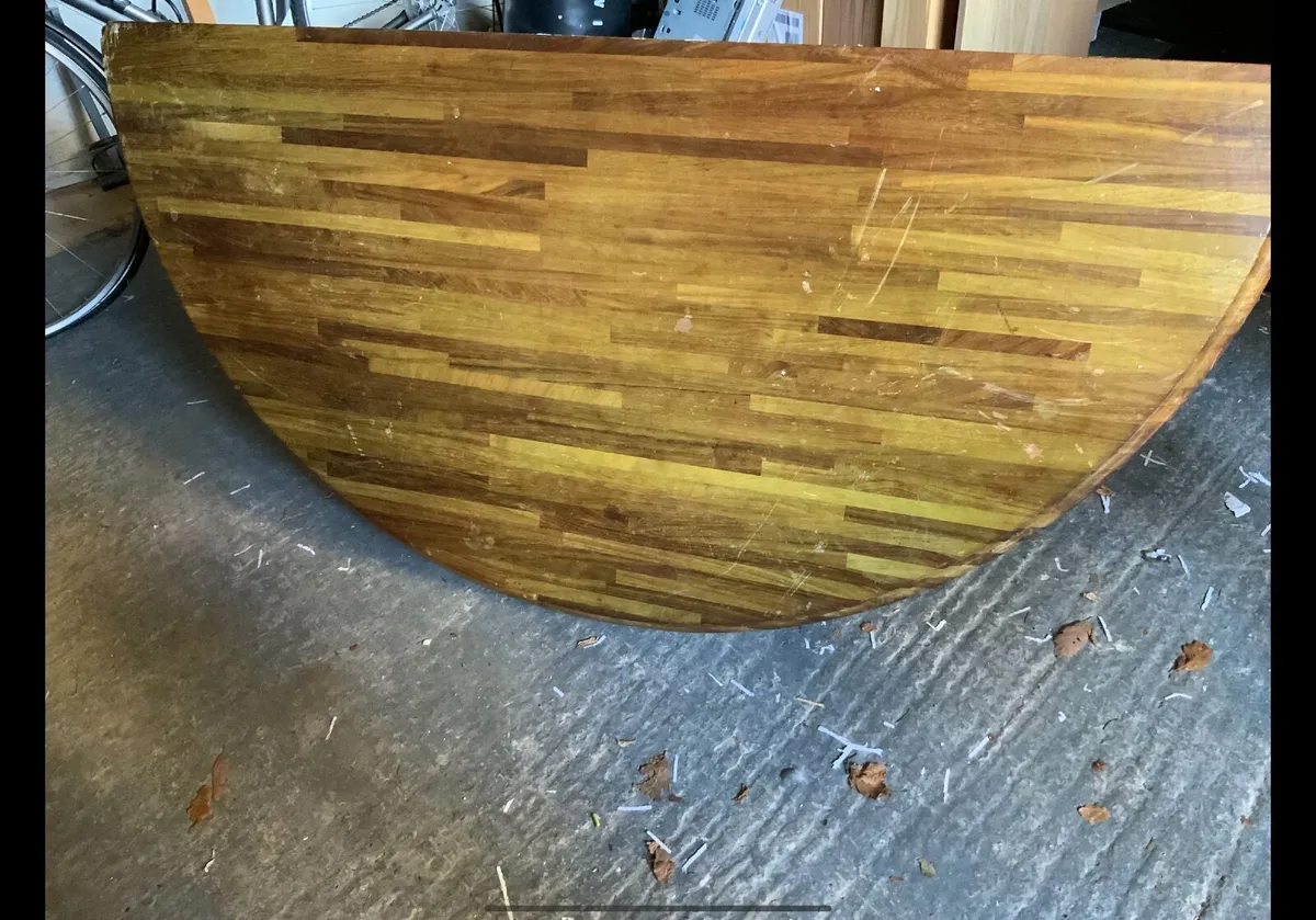 Large breakfast wooden table - Image 3