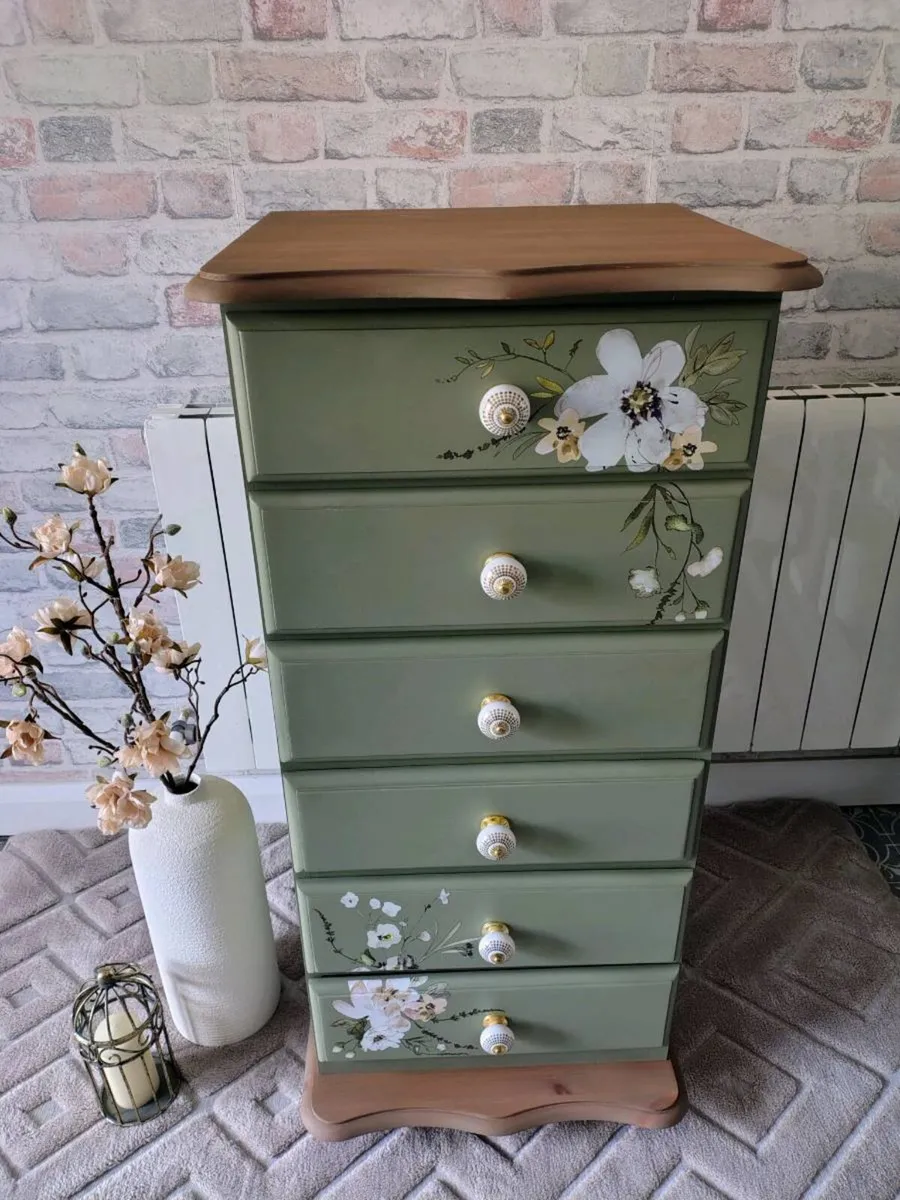 Tall Boy Chest of Drawers - Image 1