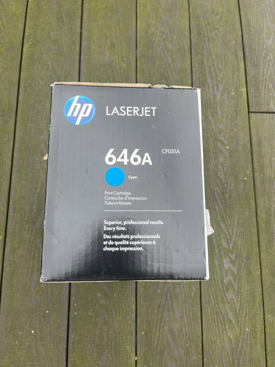 HP Cf031A Cyan Ink Toner - Image 1
