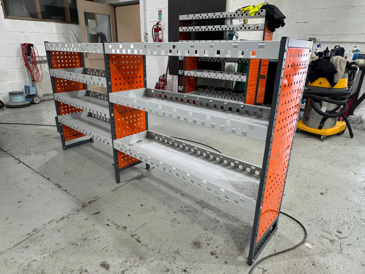Hubb Van Racking Systems x 3 - Image 2