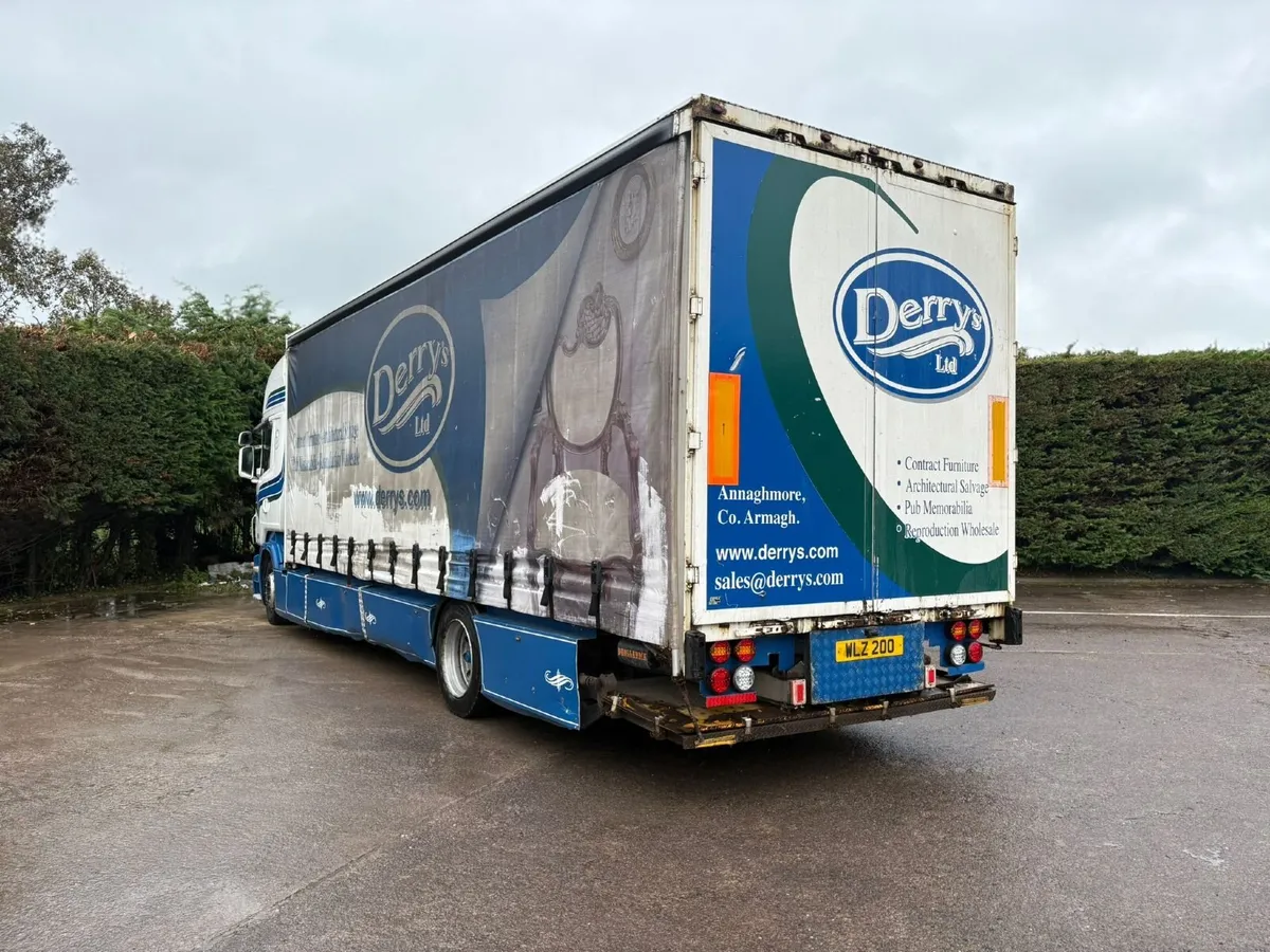 Scania R420 Low Ride Curtainsider-Low Ride Chassie - Image 2