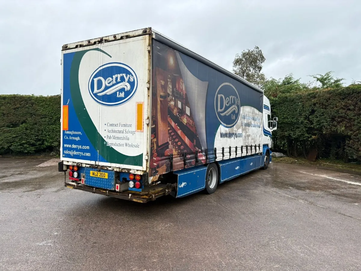 Scania R420 Low Ride Curtainsider-Low Ride Chassie - Image 3