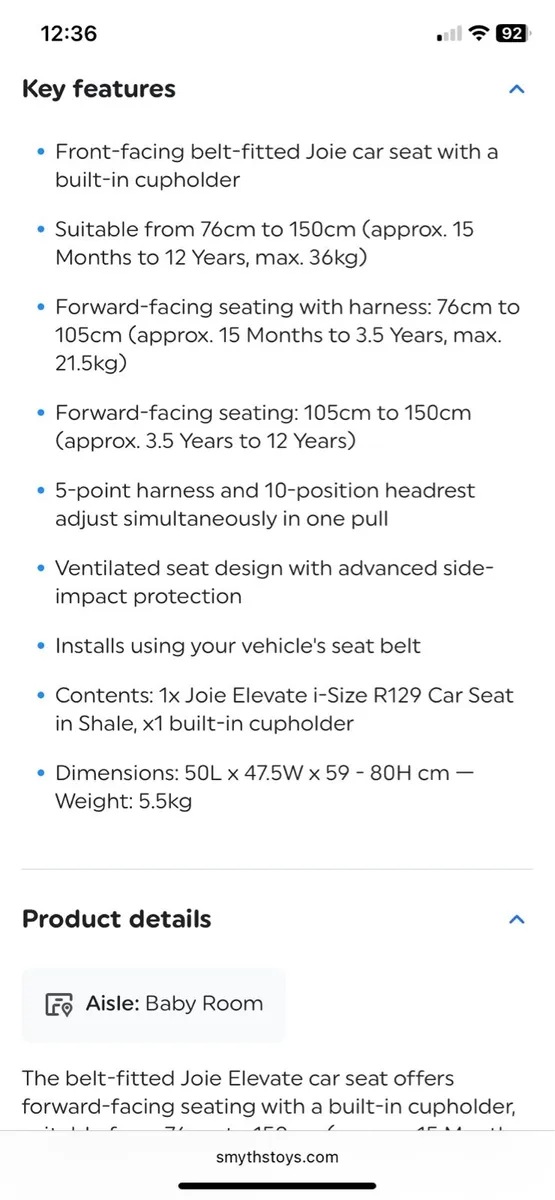 Car seat - Image 1