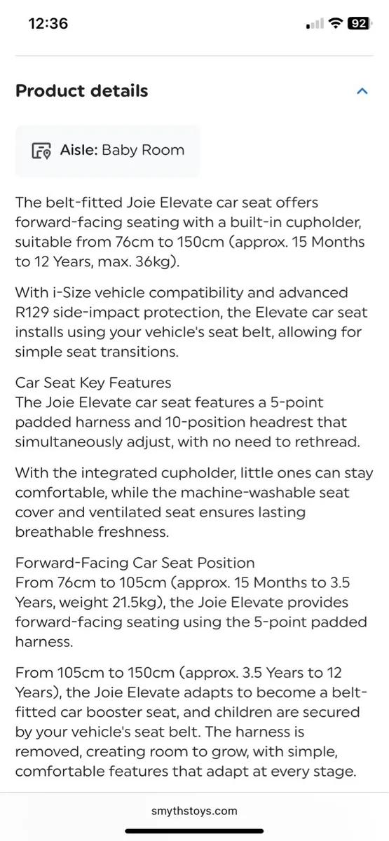 Car seat - Image 2