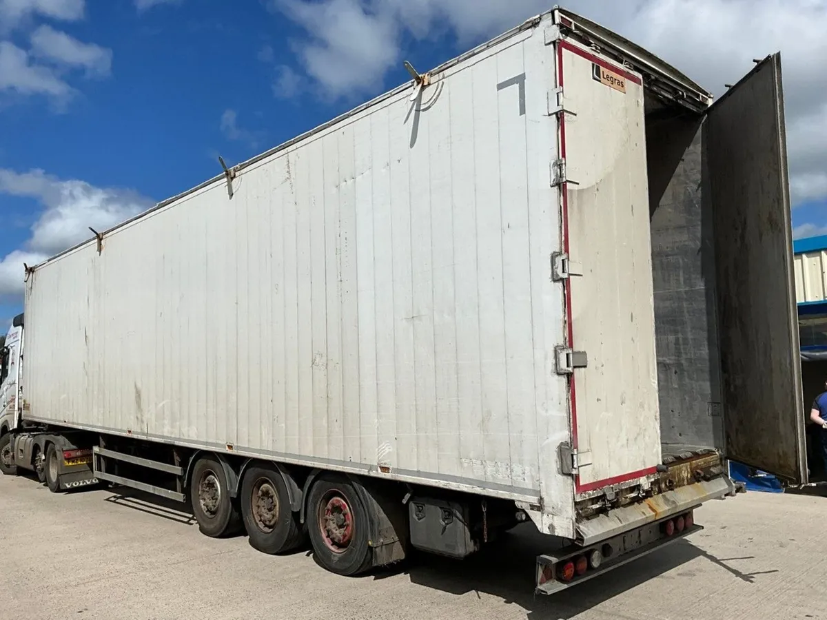 LEGRAS 39 TON TRI AXLE WALKING FLOOR TRAILER - Image 2