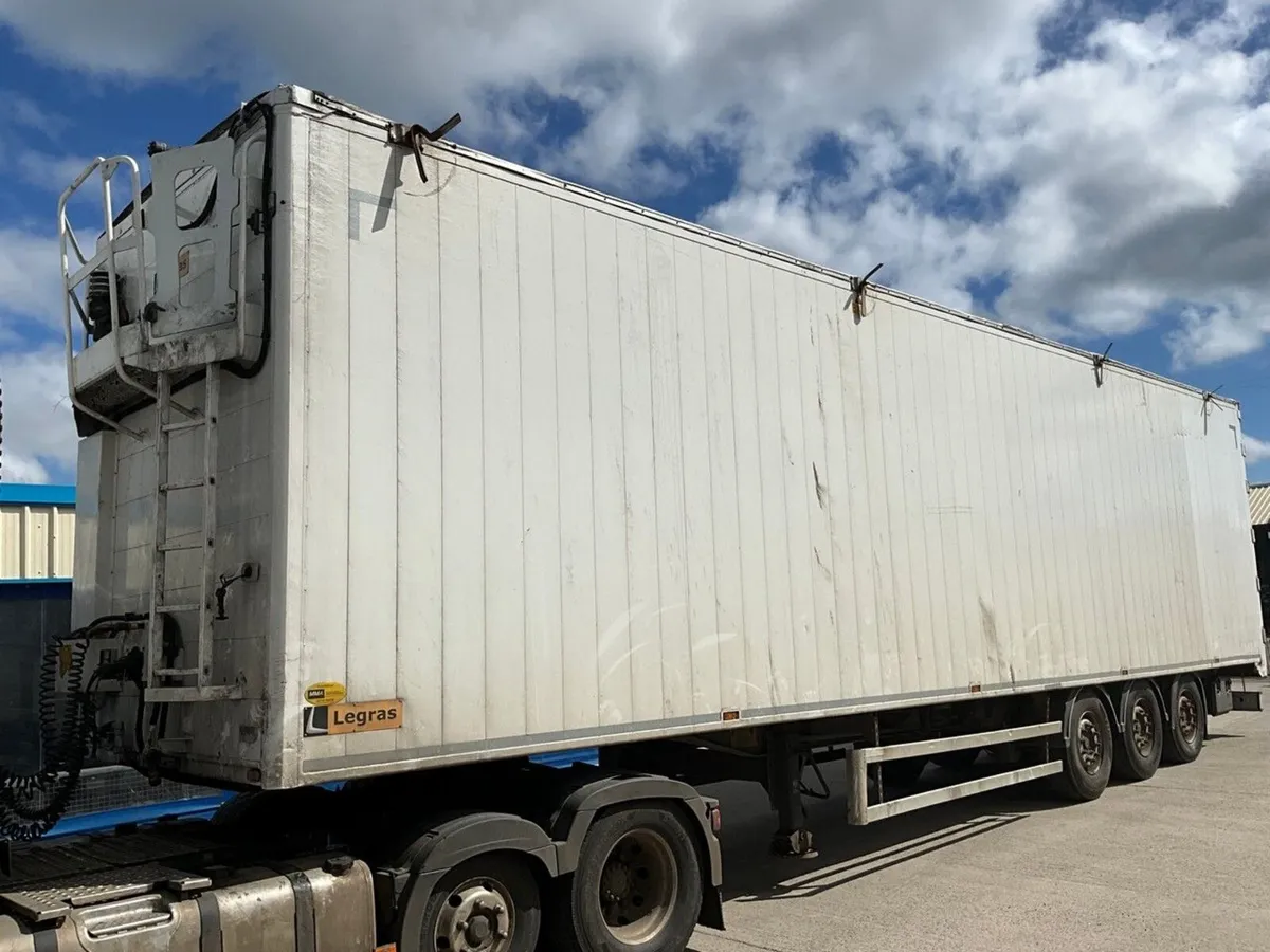 LEGRAS 39 TON TRI AXLE WALKING FLOOR TRAILER - Image 3