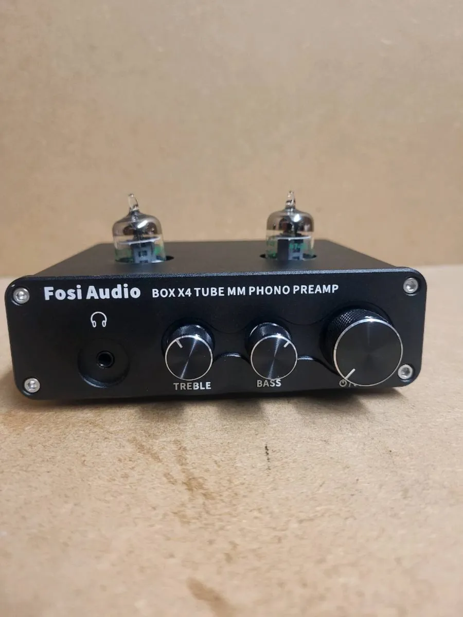 Fosi Audio box x4 tube mm phono preamp - Image 1