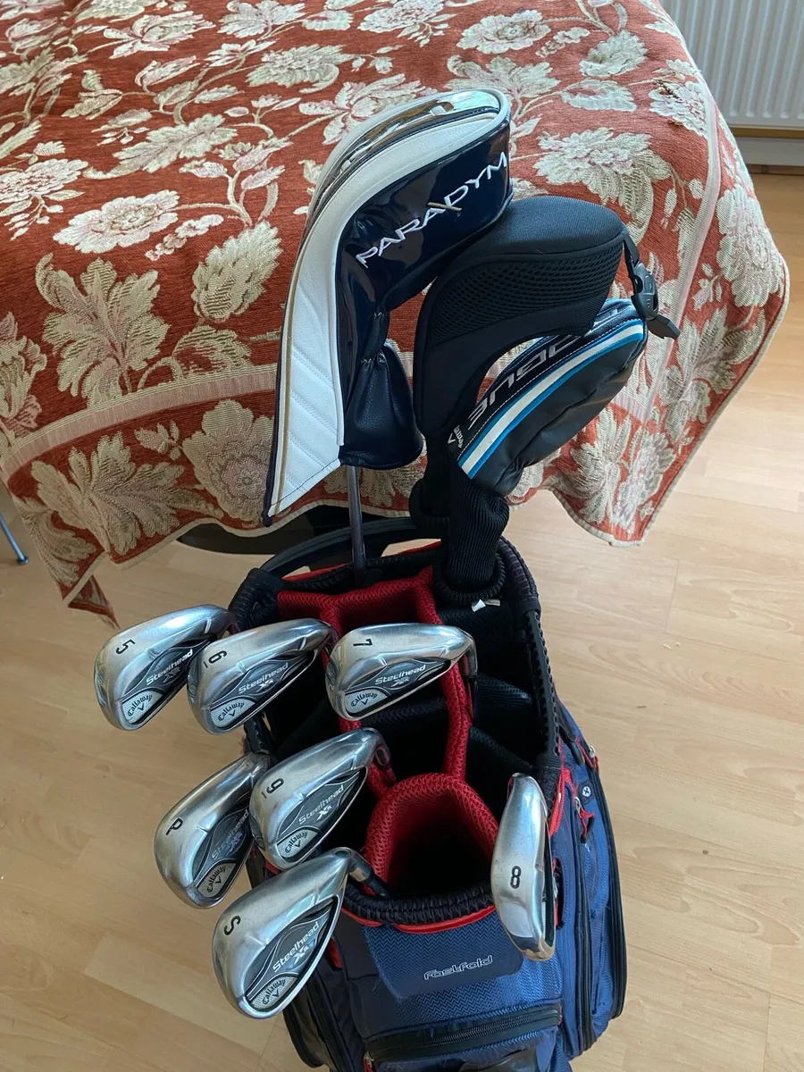Callaway clubs full set and bag - Image 1
