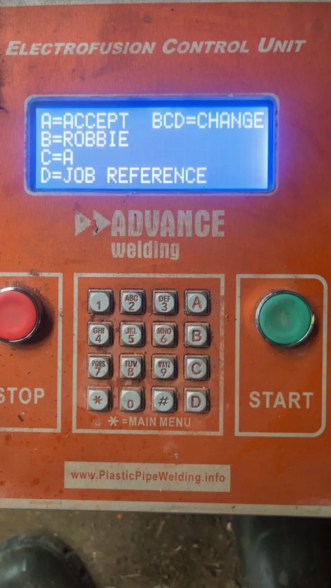 Electrofusion box welder - Image 1