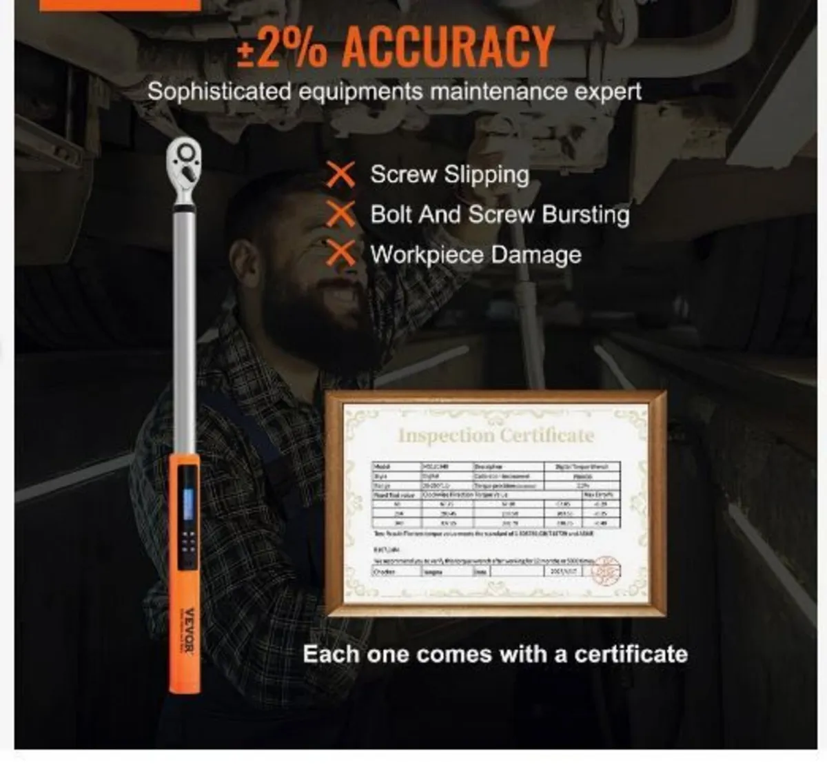 Digital Torque Wrench, 1.3 cm - Image 2