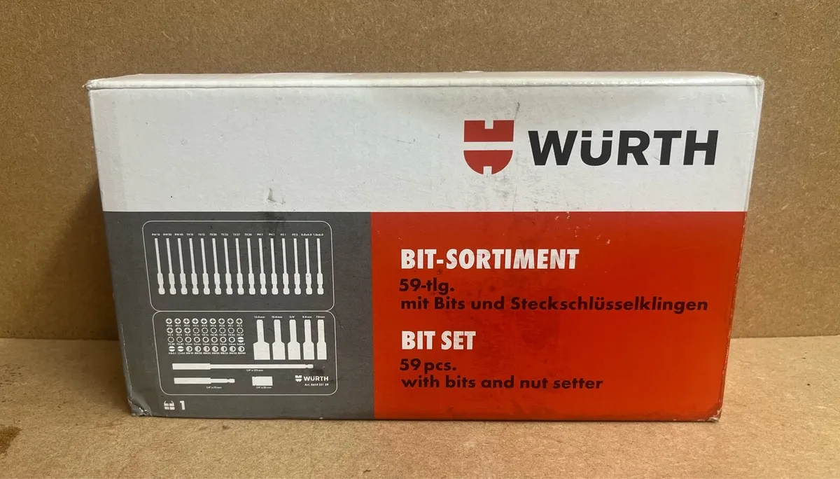 Wurth Bit Set 59 pieces - Image 2