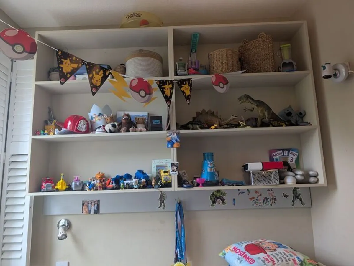 shelves kids bedroom built in - Image 4