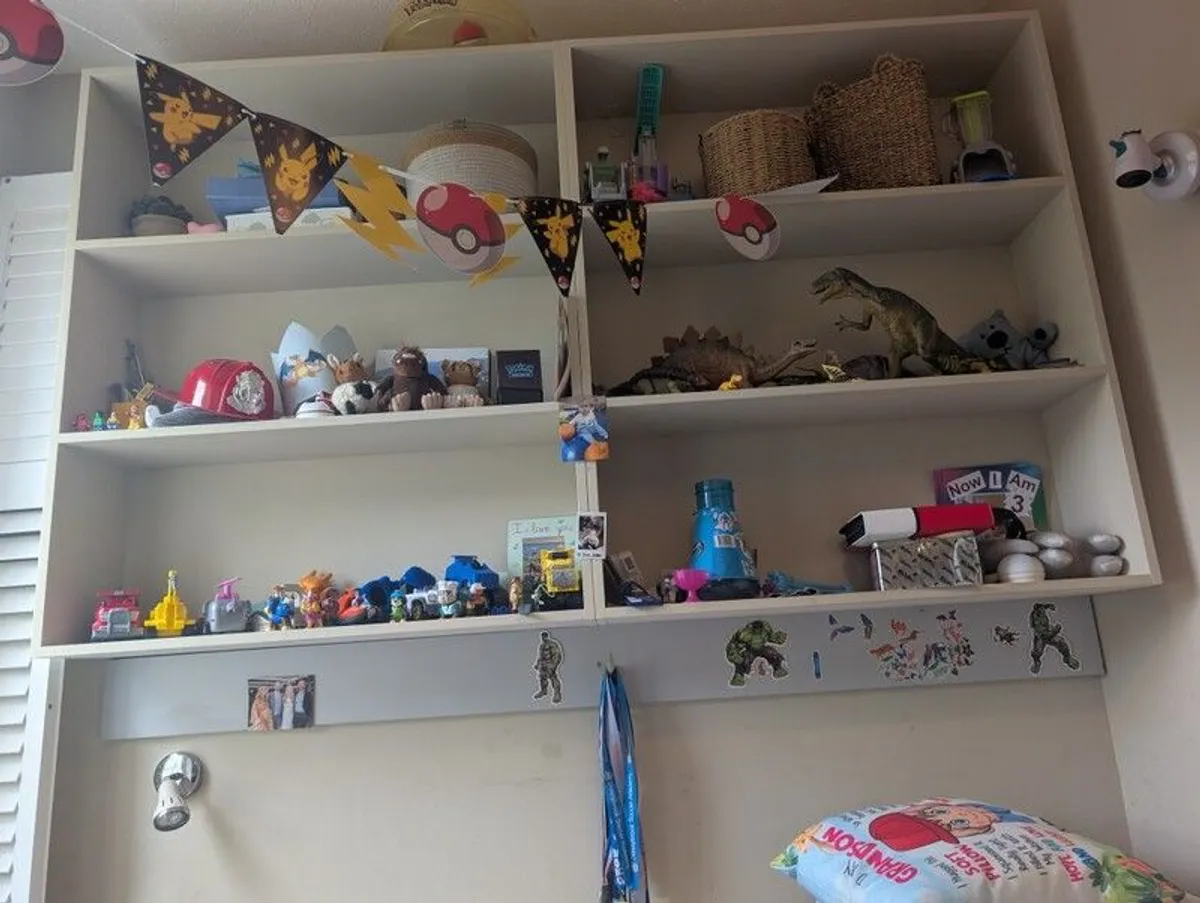 shelves kids bedroom built in - Image 2
