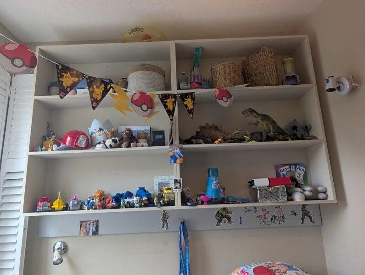shelves kids bedroom built in - Image 3