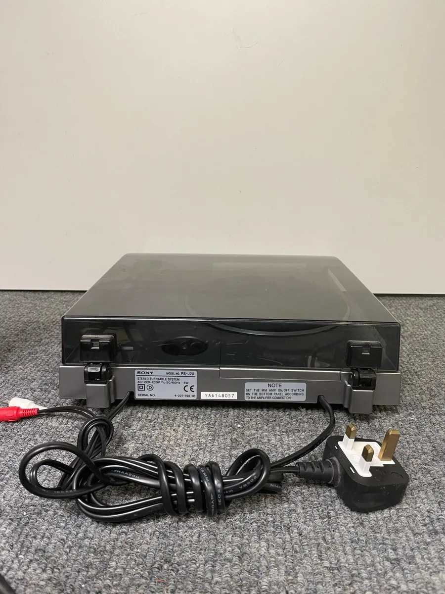 Sony compact hifi turntable - Image 3
