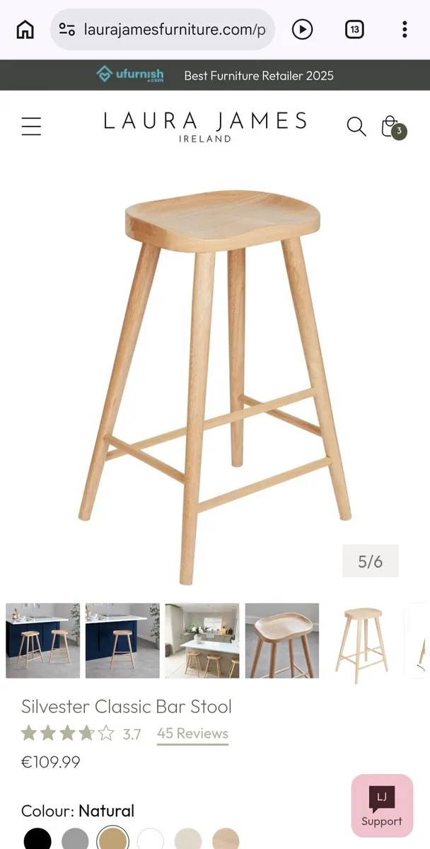 3 x Stools - Image 2
