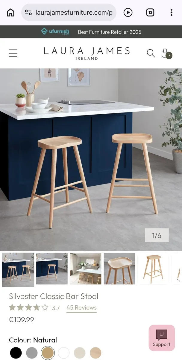 3 x Stools - Image 1
