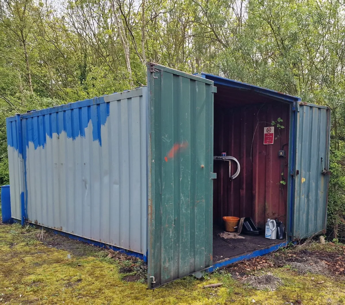 20x8 steel container