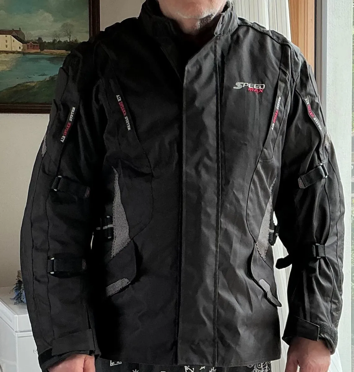 Padded quilted Jacket  and Motorcycle trousers - Image 1