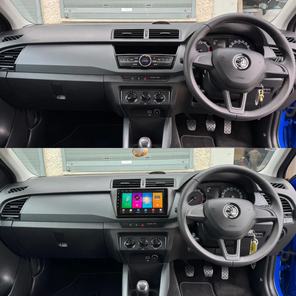 Skoda Fabia Android Carplay Radio