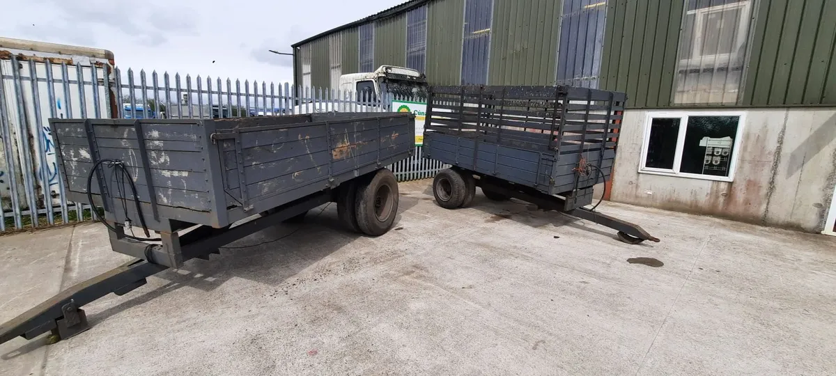12x7 and 10x6 tipping trailers - Image 1