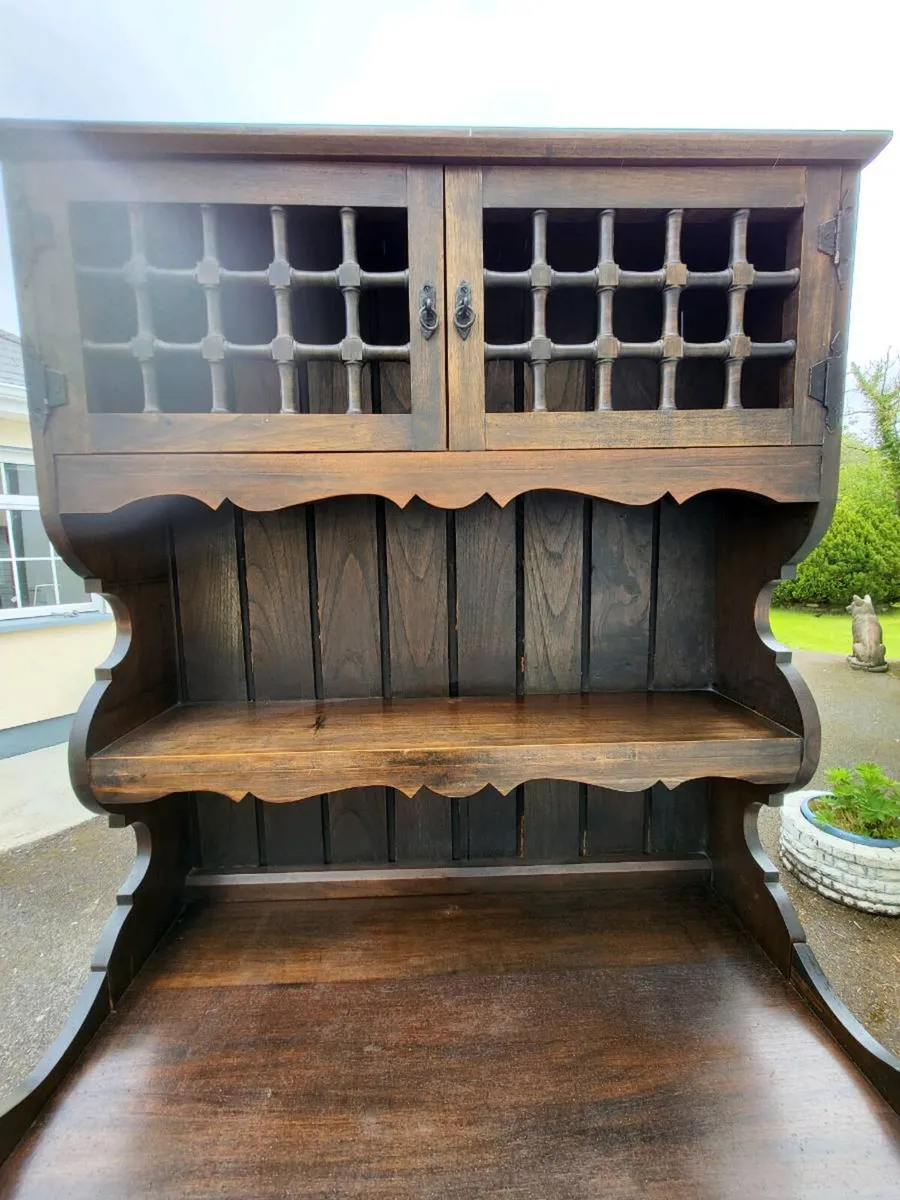 Tall Oak Dresser - Image 4