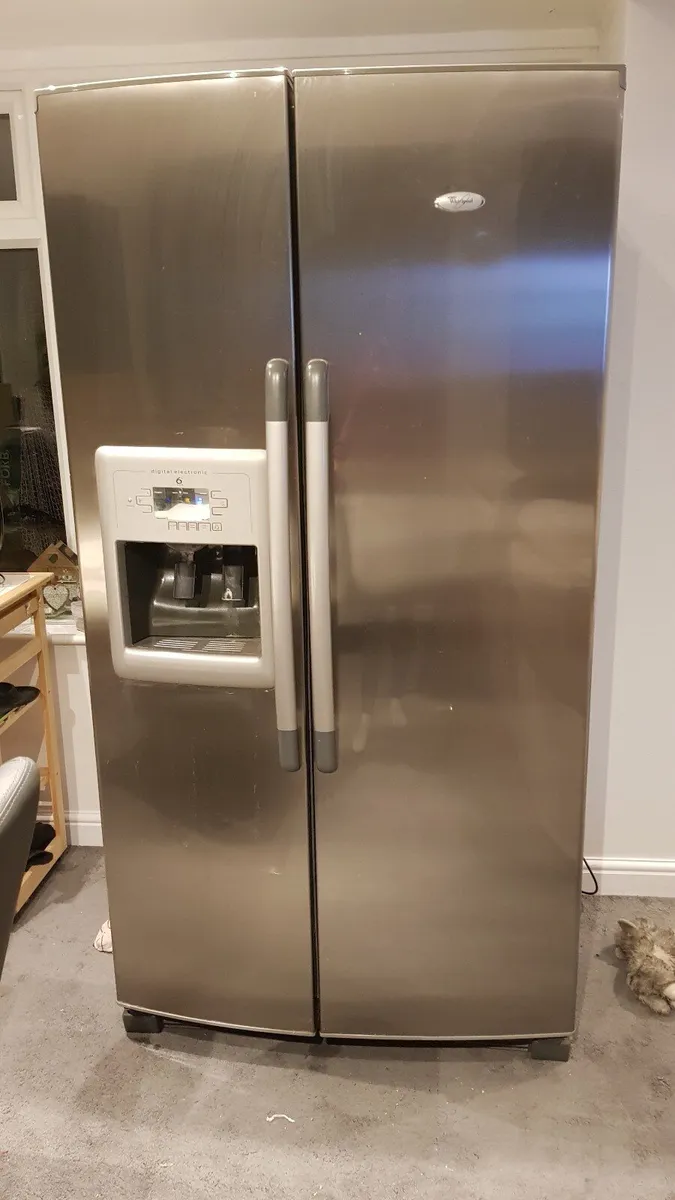 Whirlpool American Fridge Freezer - Image 1