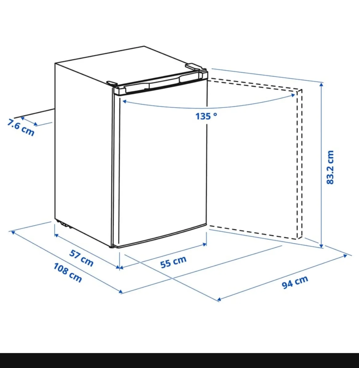 Lagan mini fridge - Image 3