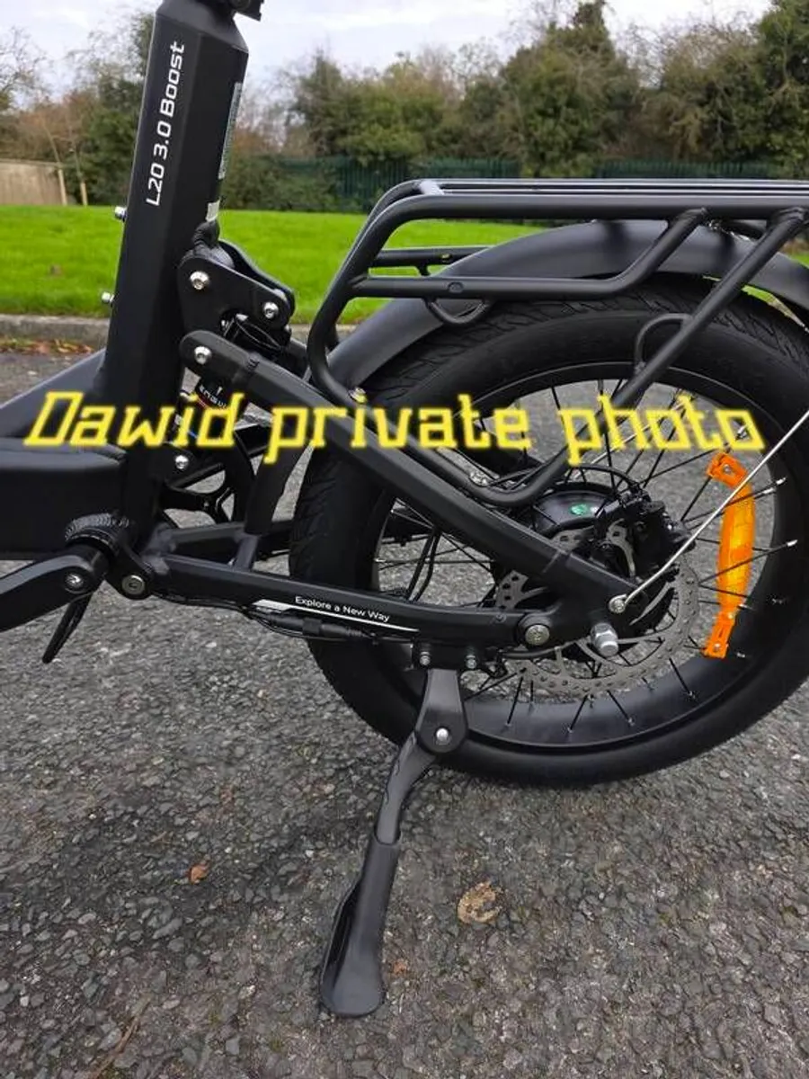 electric bike, engwe L20 3.0 boost, brand new , one year warranty ,delivery available . - Image 2