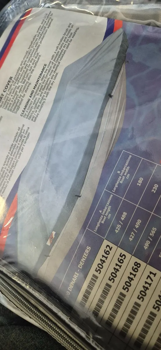 €85   19ft boat rain dirt  cover light duty