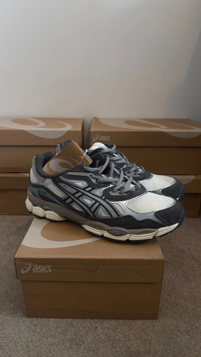 ASICS Gel-NYC Grey/Silver Brand New – Size 8/9/10 - Image 2