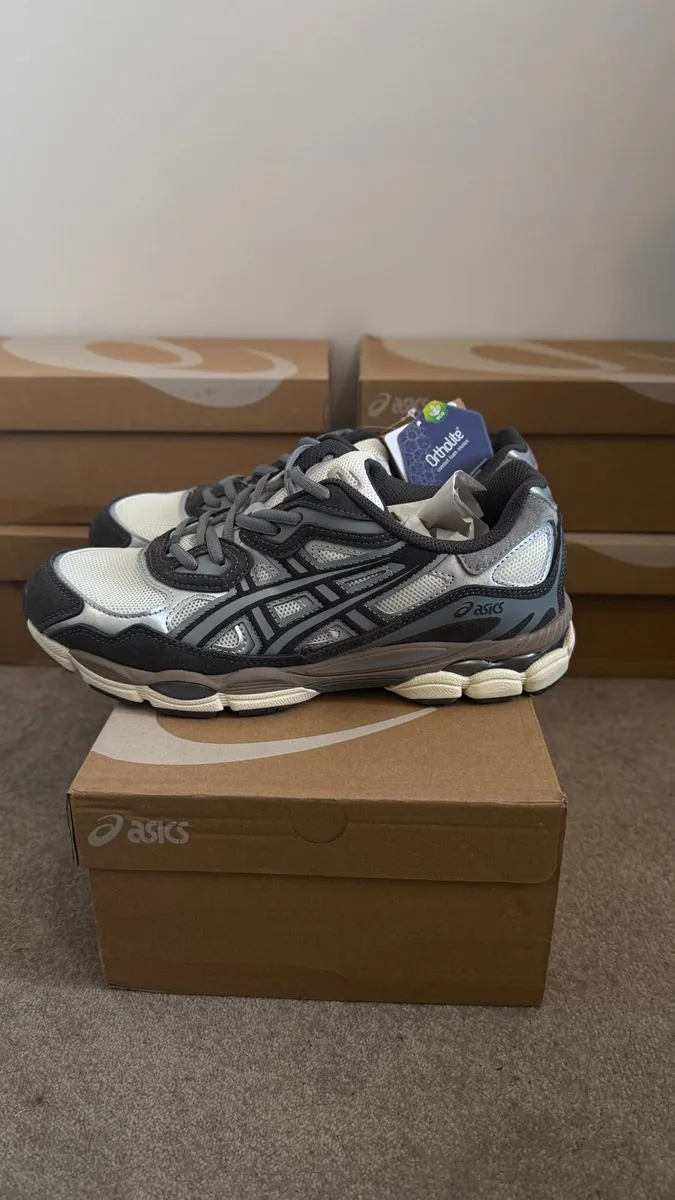 ASICS Gel-NYC Grey/Silver Brand New – Size 8/9/10 - Image 4
