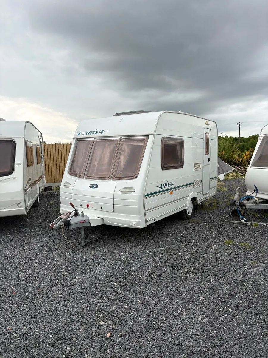 Lunar Ariva RARE 750kg 2 berth 6ft wide caravan - Image 1