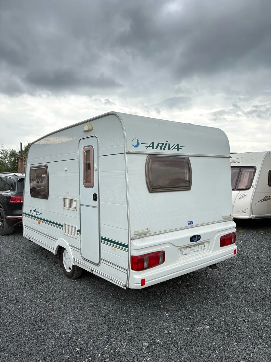 Lunar Ariva RARE 750kg 2 berth 6ft wide caravan - Image 4