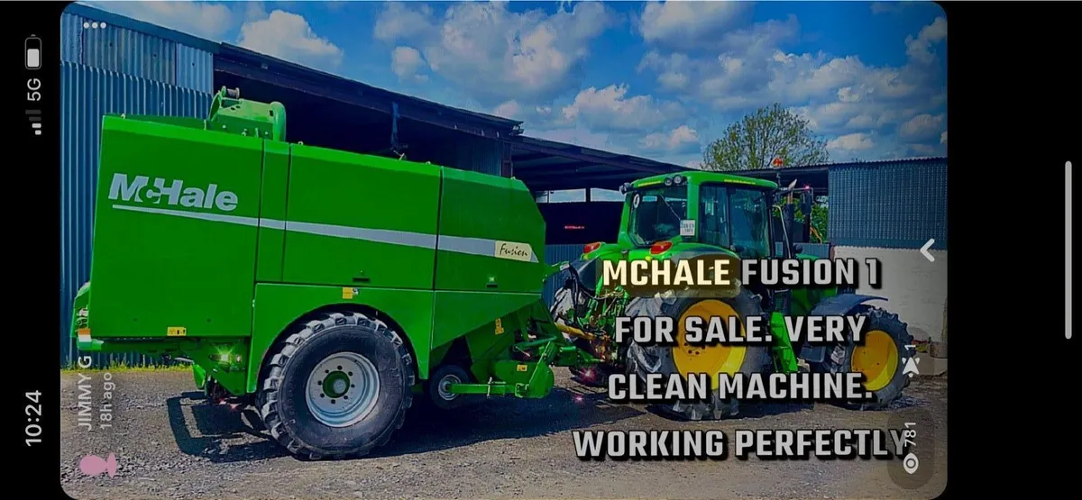 Mchale Fusion 1 Baler - Image 1