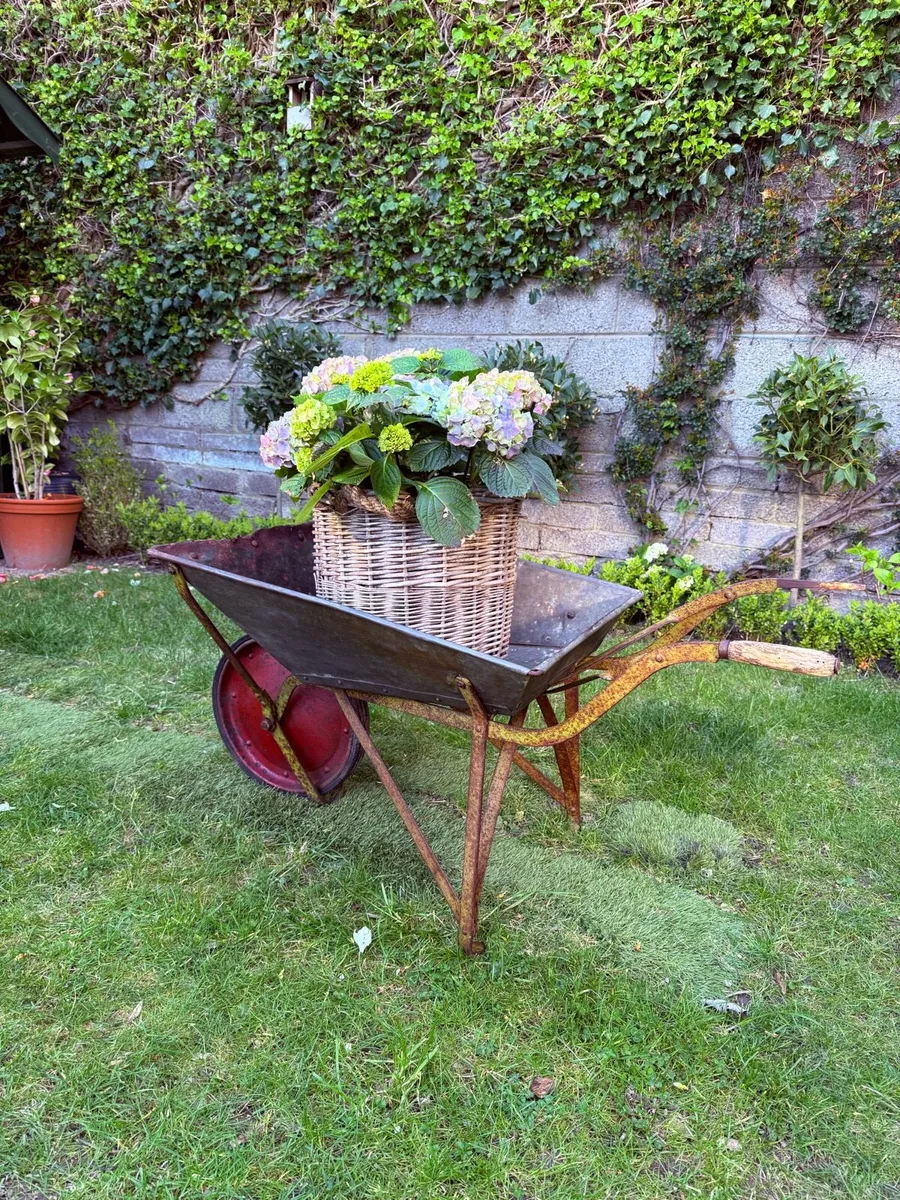 Antique Wheelbarrow - Image 2