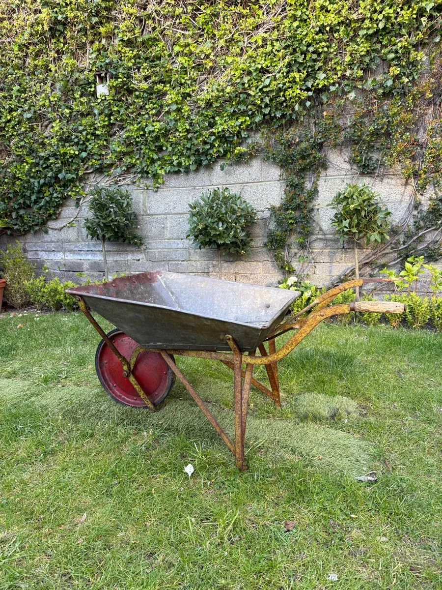 Antique Wheelbarrow - Image 3