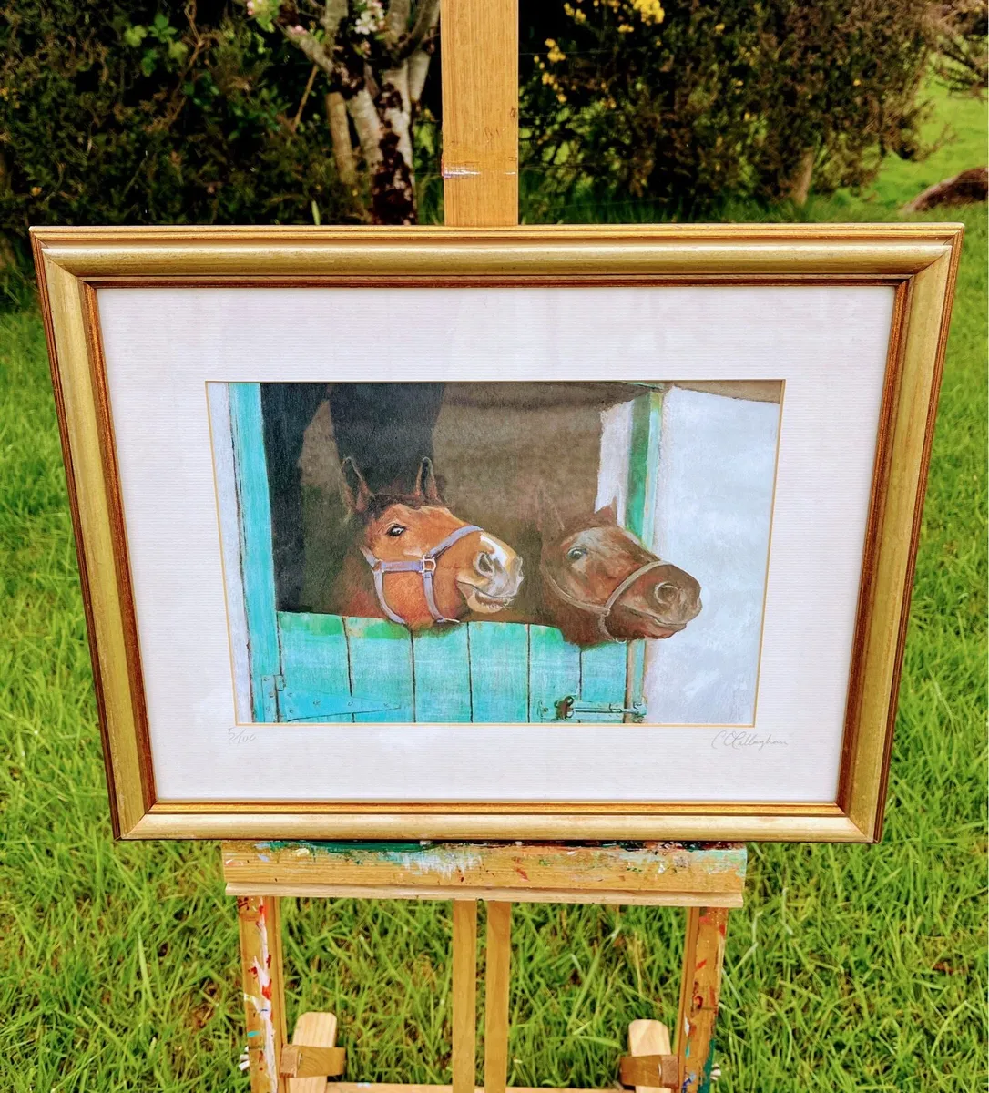 Framed limited edition signed print - Image 3